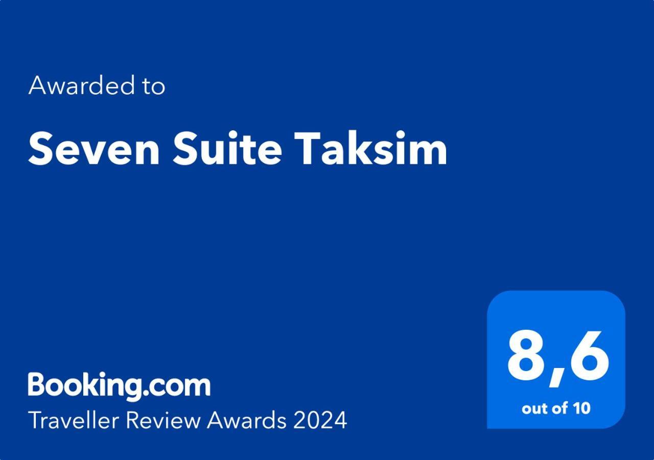 Seven Suite Taksim Istanbul Exterior photo